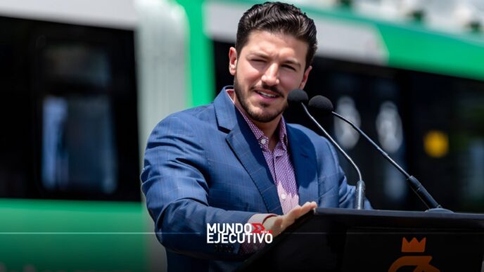 Samuel García entrega nuevos trenes del Metro rumbo al Mundial 2026