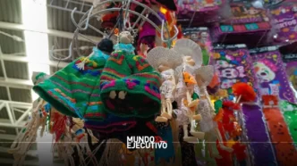 Venta de adornos para Día de Muertos inicia en Puebla capital