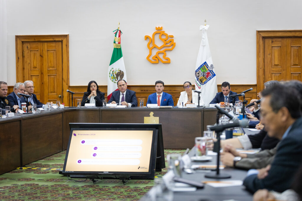 Samuel García lidera la 15ª Sesión del Consejo Nuevo León para planear el futuro del estado