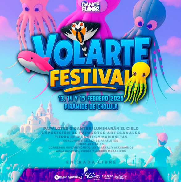 Volarte Cartoons Festival en Cholula 2025: Todo lo que debes saber 