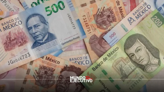 El peso mexicano rompe la barrera de las 18 unidades por dólar
